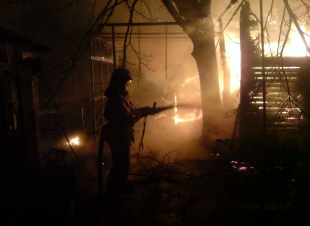 На пожаре в Александро-Невском районе погиб 67-летний мужчина