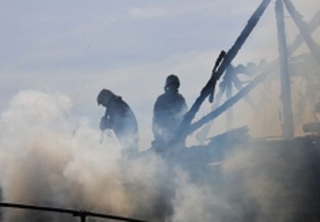 В Сасовском районе сгорели два жилых дома