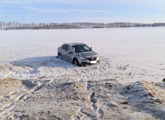 В Скопинском районе столкнулись Renault и Ford, пострадали два человека