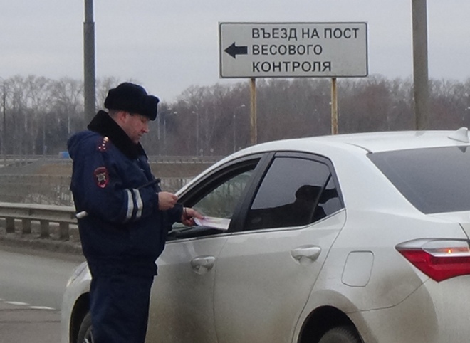 В Рязани за несколько часов выявили более 30 водителей-нарушителей
