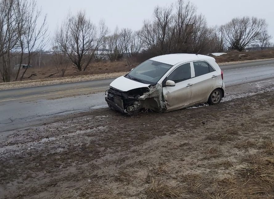 В Михайловском районе столкнулись Kia и Hyundai