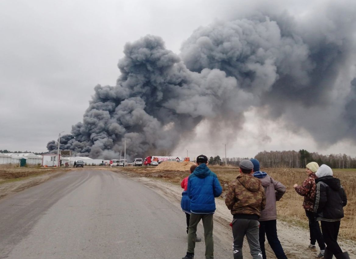 При пожаре на птицефабрике «Мираторга» в Брянской области погиб рабочий