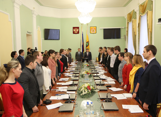 Начал работу Молодежный парламент при областной Думе VI созыва