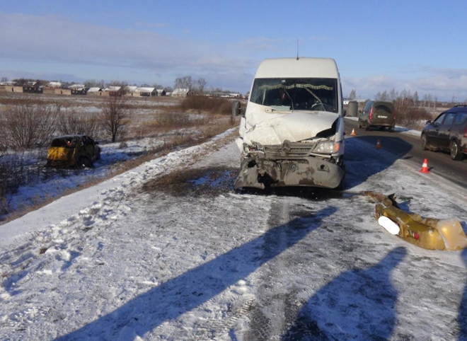 Полиция уточнила данные о пострадавших в ДТП с микроавтобусом под Пронском