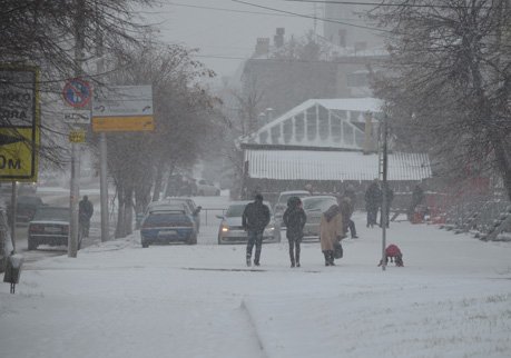 В Рязани ожидается усиление ветра и мокрый снег