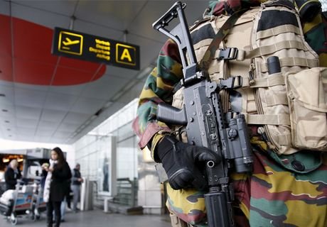 В аэропорту Брюсселя полиция нашла три пояса смертников