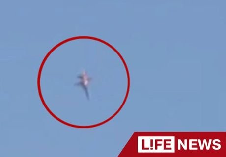 Минобороны: в Сирии был сбит российский Су-24
