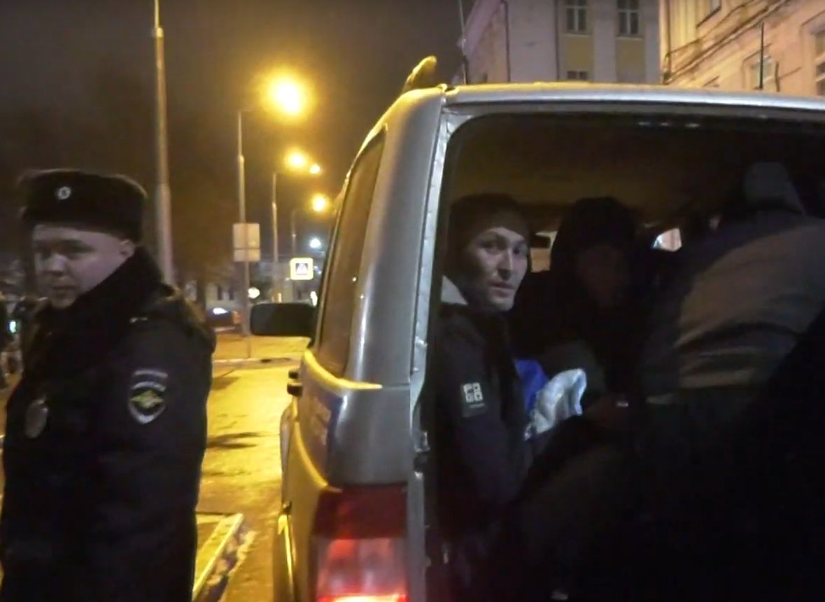 Рязанская полиция показала, как обеспечивался порядок в новогоднюю ночь