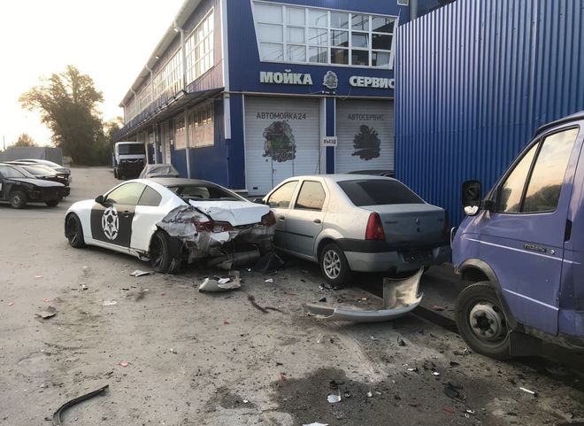 В ДТП с 10 автомобилями в Соколовке пострадали два водителя