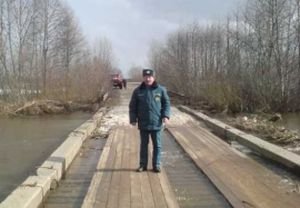 В Сапожковском районе открыто движение по низководному мосту