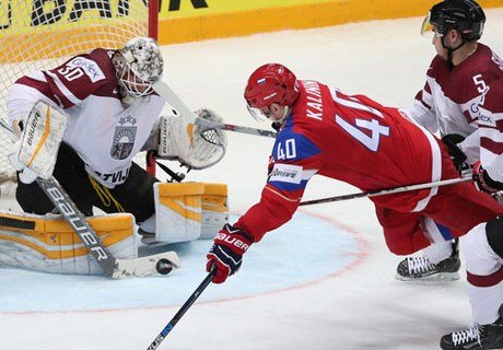 Сборная России разгромила Латвию на ЧМ-2016