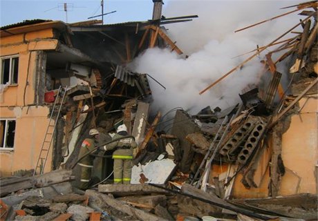 В Омской области взорвался дом