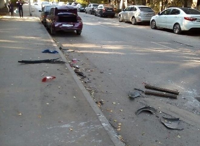 Рязанка сняла последствия неправильной парковки в городе