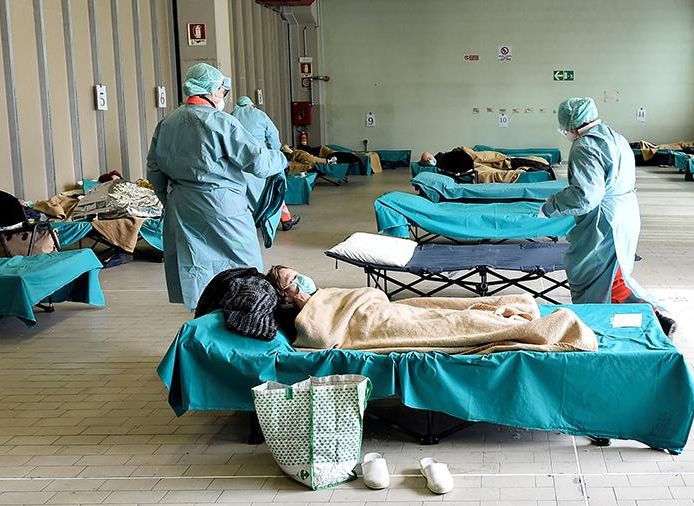 В Италии от коронавируса умерли более 1 400 человек