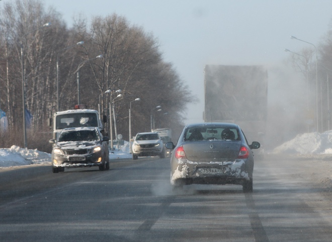 Рязанская ГИБДД назвала самые опасные дороги в период перепада температур