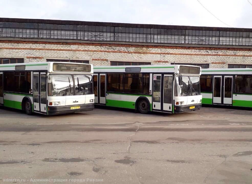 Мэрия: в Рязань прибыли 10 троллейбусов и девять автобусов из Москвы