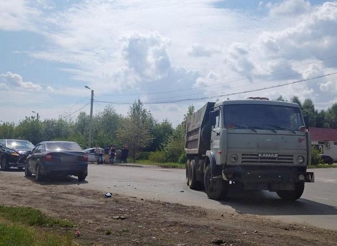 В Александро-Невском районе произошло массовое ДТП