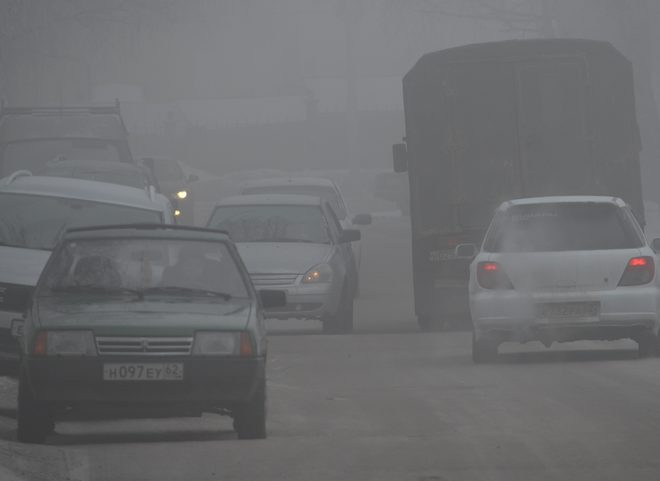 МЧС предупредило рязанцев о тумане и гололеде