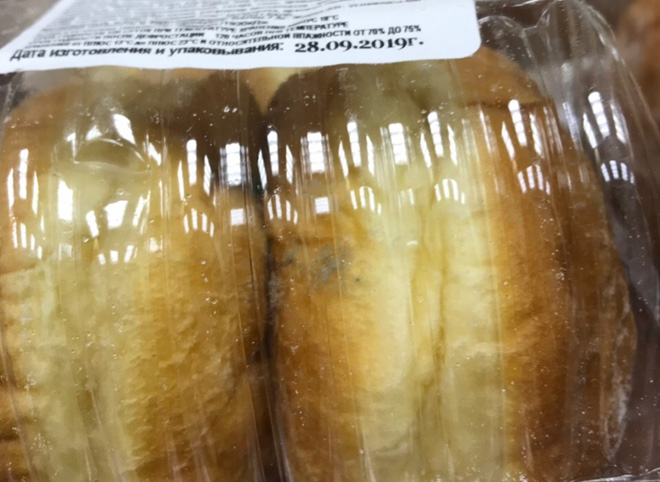 В рязанском супермаркете обнаружили пончики с плесенью