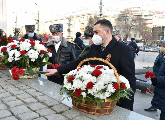 Первый зампред Рязанской областной думы Хубезов почтил память Неизвестного солдата