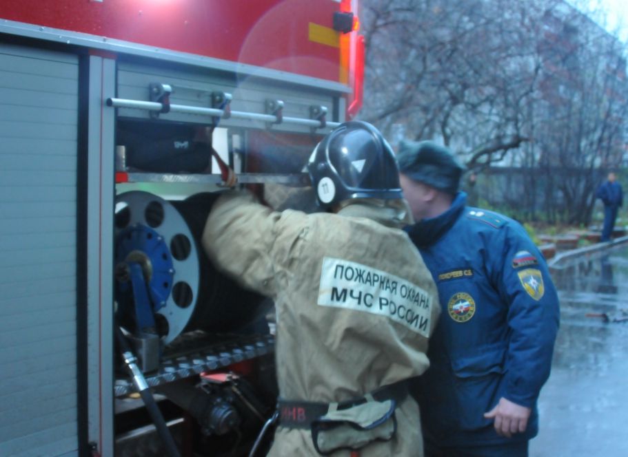 В Рязани произошел пожар в 12-этажке