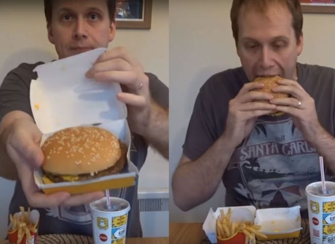 Блогер неделю ел только в McDonald's и похудел