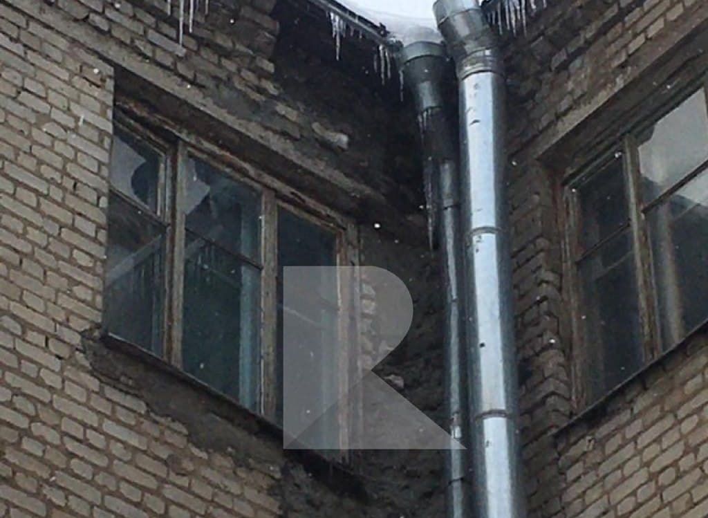 В Рязани разрушается здание больницы №5