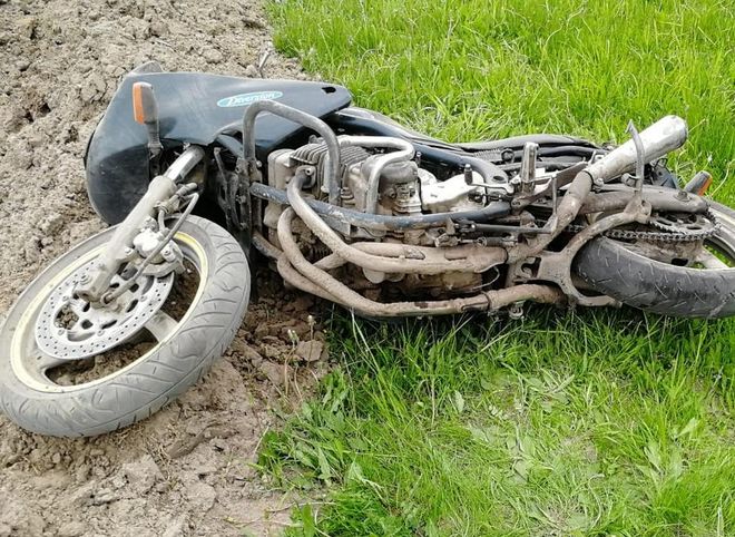 Под Касимовом мотоциклист погиб после опрокидывания в кювет