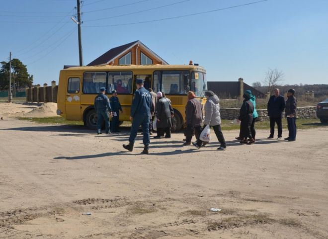 В Рязанской области «эвакуировали» поселок