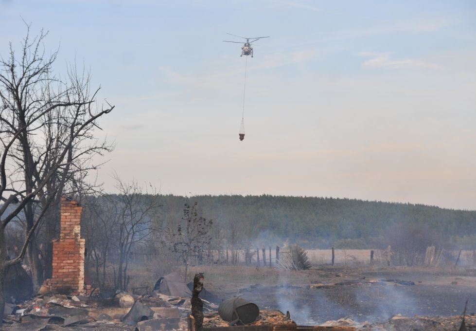 Пожары в рязанских деревнях оставили без крова 14 человек