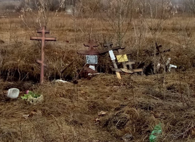 Вандалами, разгромившими кладбище под Скопином, оказались девятилетние школьники