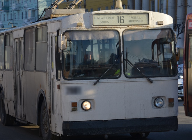 В Рязани изменили схему движения троллейбуса №16
