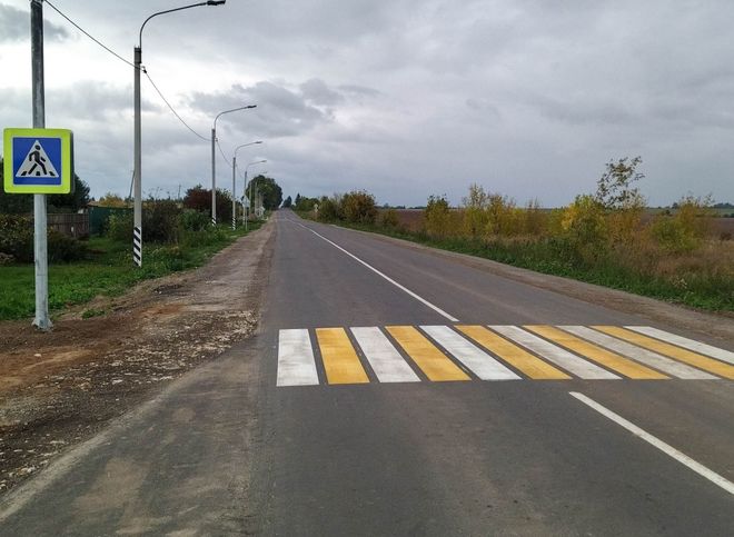 В Касимовском районе по нацпроекту отремонтировали более 12 км дороги