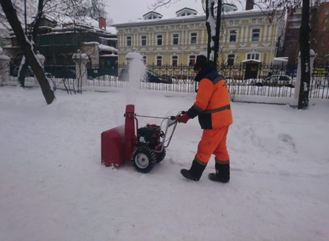 В Рязань поступили 20 снегоуборщиков