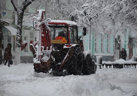 В Рязани на уборку снега выйдет 80 машин