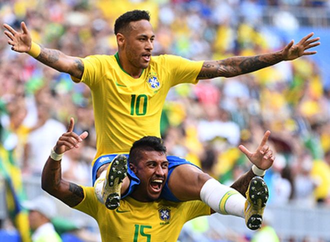 Сборная Бразилии вышла в четвертьфинал ЧМ-2018
