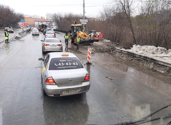 Рязанские водители сообщили о начале ремонта моста через Трубеж