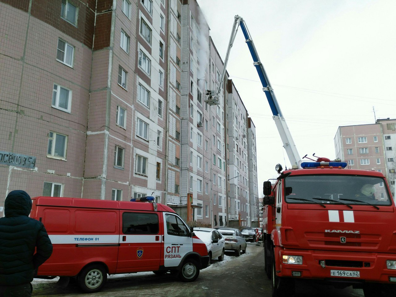 В пожаре на улице Новоселов погиб мужчина
