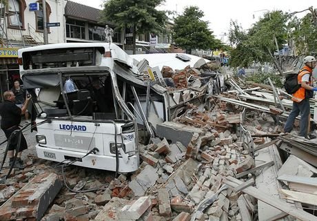 В Новой Зеландии произошло еще одно мощное землетрясения