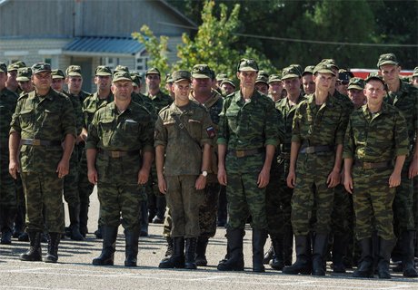 Первый полк резервистов сформирован на Ставрополье