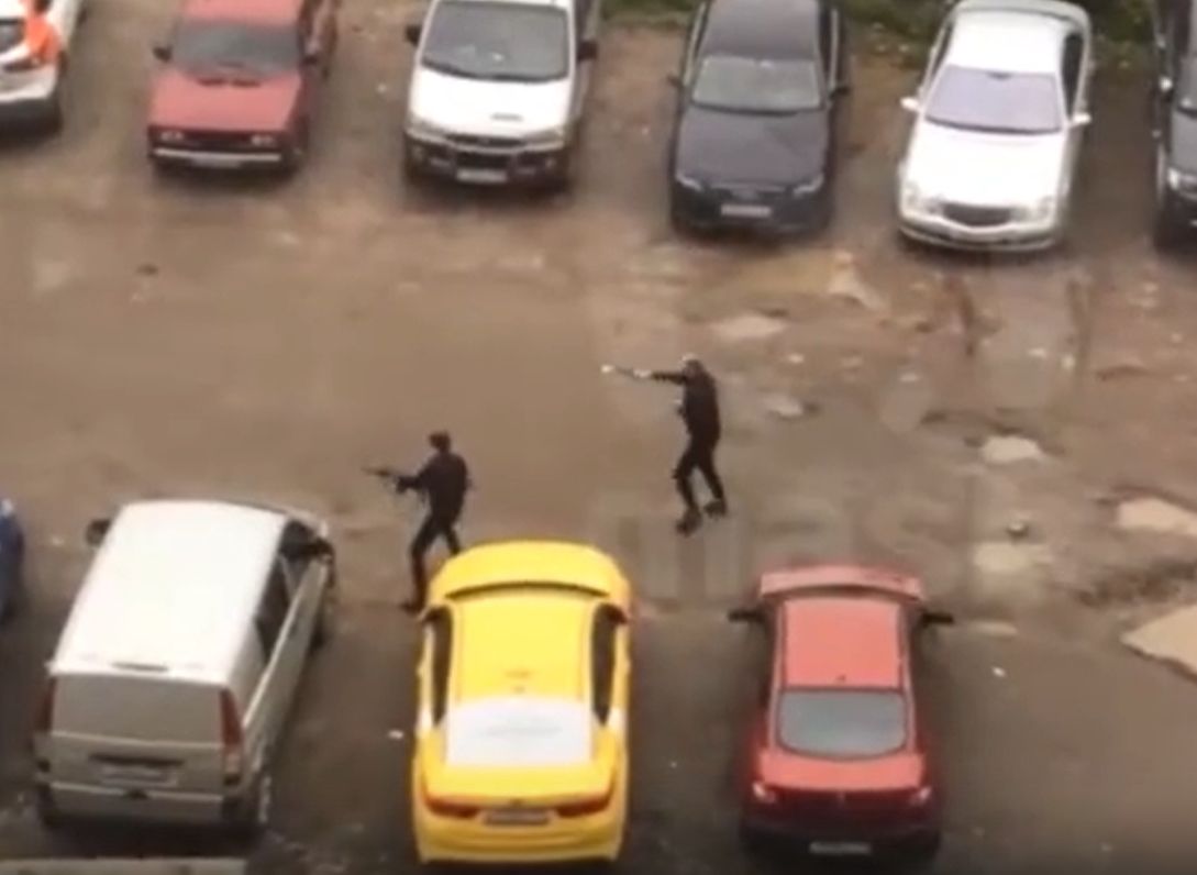 В Москве произошла перестрелка из автоматического оружия