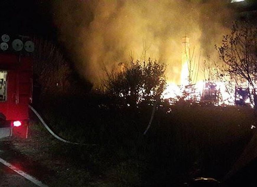 В пожаре под Рязанью погибла хозяйка сгоревшего дома