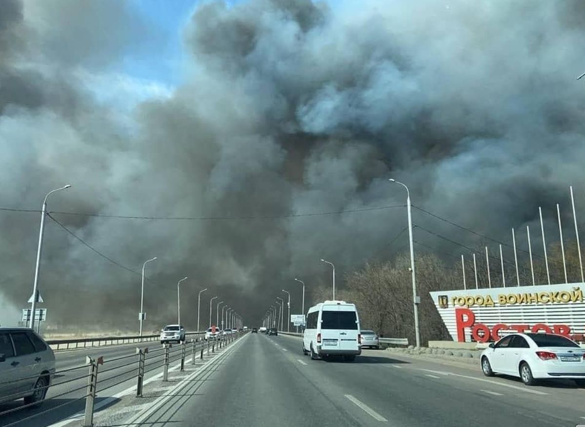 В Ростове-на-Дону при тушении травы погиб пожарный