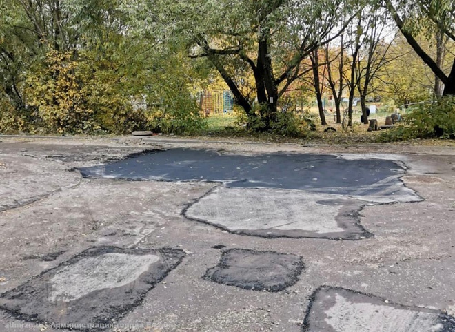 С начала года в Рязани отремонтировали 50 тыс. квадратных метров дорог
