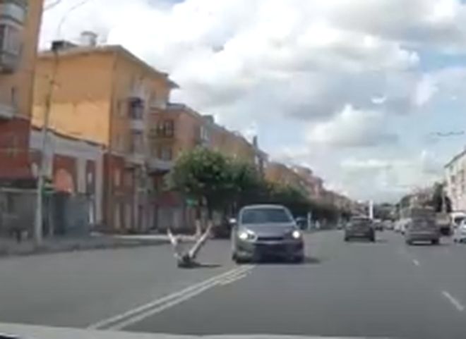 На Первомайском проспекте сбили пешехода (видео)