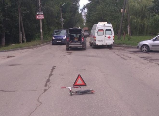 На улице Щорса сбили 14-летнего мальчика на самокате