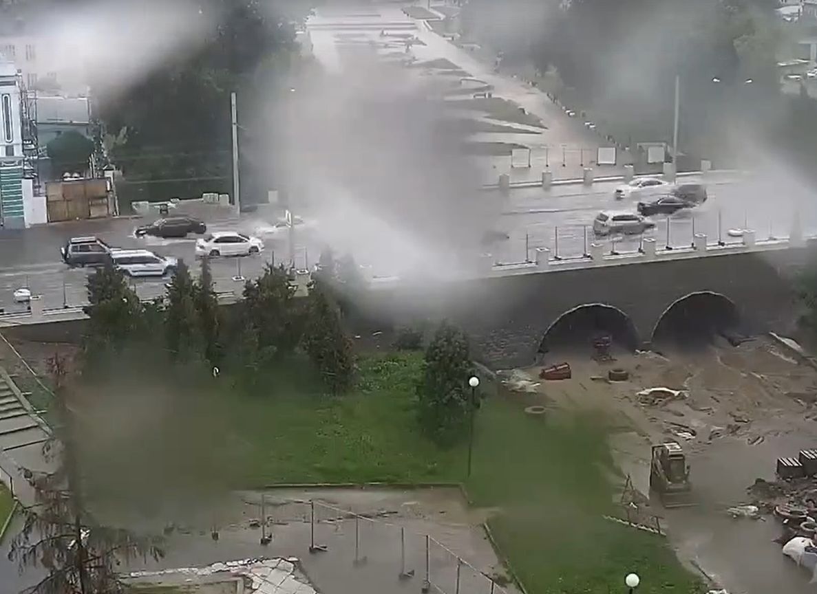 Рязанский министр транспорта опубликовал таймлапс с затоплением Астраханского моста
