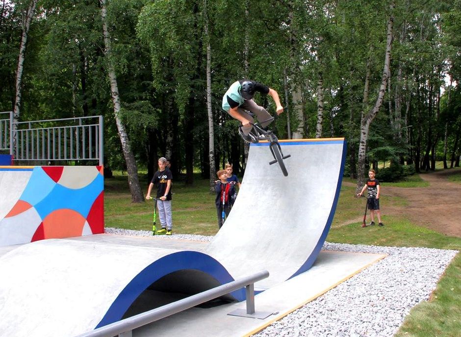 В ЦПКиО открылся скейт-парк