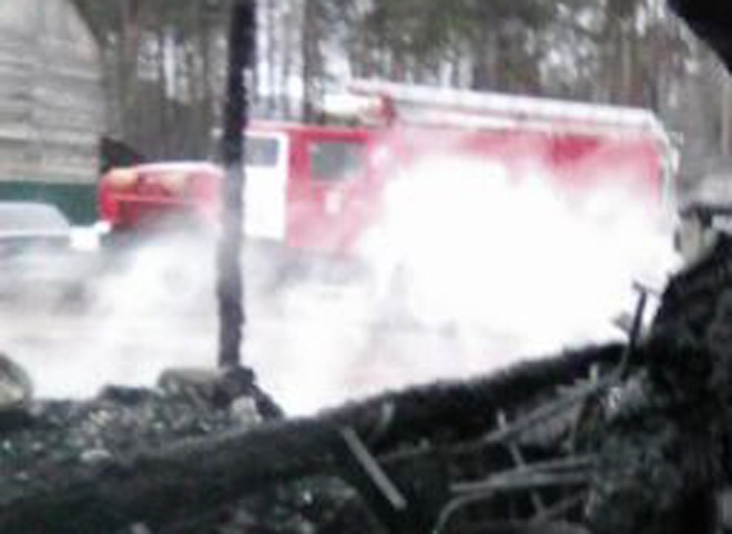 В Рязанской области после пожара в жилом доме обнаружили тела двух человек