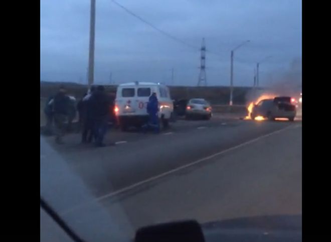 Опубликовано видео с места серьезного ДТП в Михайлове